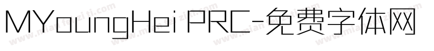 MYoungHei PRC字体转换